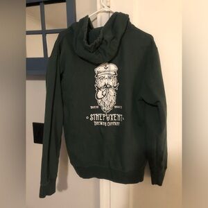 Men's Green Sinepuxent Brewery Hoodie